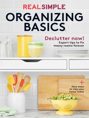 cover image of Real Simple Organizing Basics: